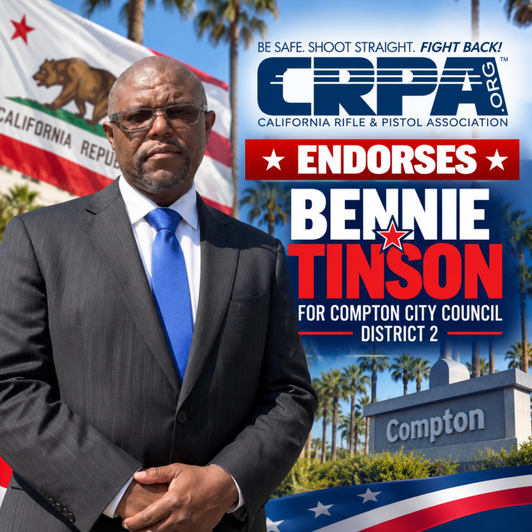 crpa endorses Bennie Tinson for Compton City Council